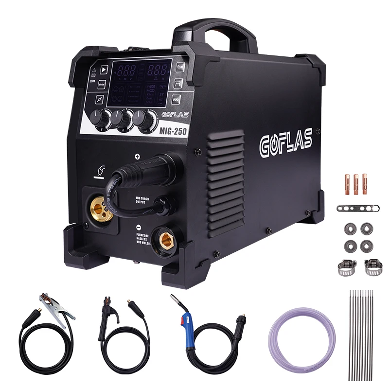 4 in 1 Semi-Automatic Inversor Welding Machine MMA/TIG/FLUX/GAS MIG Multifunctional Weld Machine Synergy Easy Operate Mig Welder
4 in 1 Semi-Automatic Inversor Welding Machine MMA/TIG/FLUX/GAS MIG Multifunctional Weld Machine Synergy Easy Operate Mig Welder