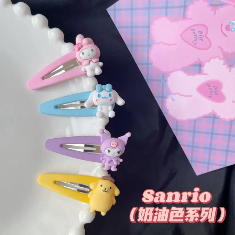 Kawaii Sanrio аксессуары для волос Мультфильм Kuromi My Melody Cinnamoroll помпон пурин боковой зажим для волос милая красота BB шпилька для волос подарок для д...
Kawaii Sanrio аксессуары для волос Мультфильм Kuromi My Melody Cinnamoroll помпон пурин боковой зажим для волос милая красота BB шпилька для волос подарок для д...
