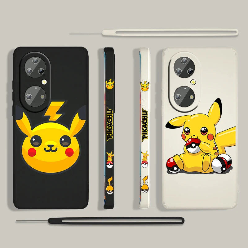 Cute Anime Pikachu For Huawei P50 P40 P30 P20 P Smart Z Pro Plus 2019 2021 Liquid Left Rope Silicone Phone Case Capa Funda Coque
Cute Anime Pikachu For Huawei P50 P40 P30 P20 P Smart Z Pro Plus 2019 2021 Liquid Left Rope Silicone Phone Case Capa Funda Coque