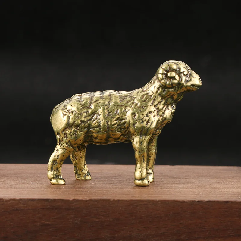 Solid Brass Small Sheep Figurines Miniatures Home Decor Desktop Ornament Tea Pet Decoration Antique Crafts Funny Children Gifts
Solid Brass Small Sheep Figurines Miniatures Home Decor Desktop Ornament Tea Pet Decoration Antique Crafts Funny Children Gifts