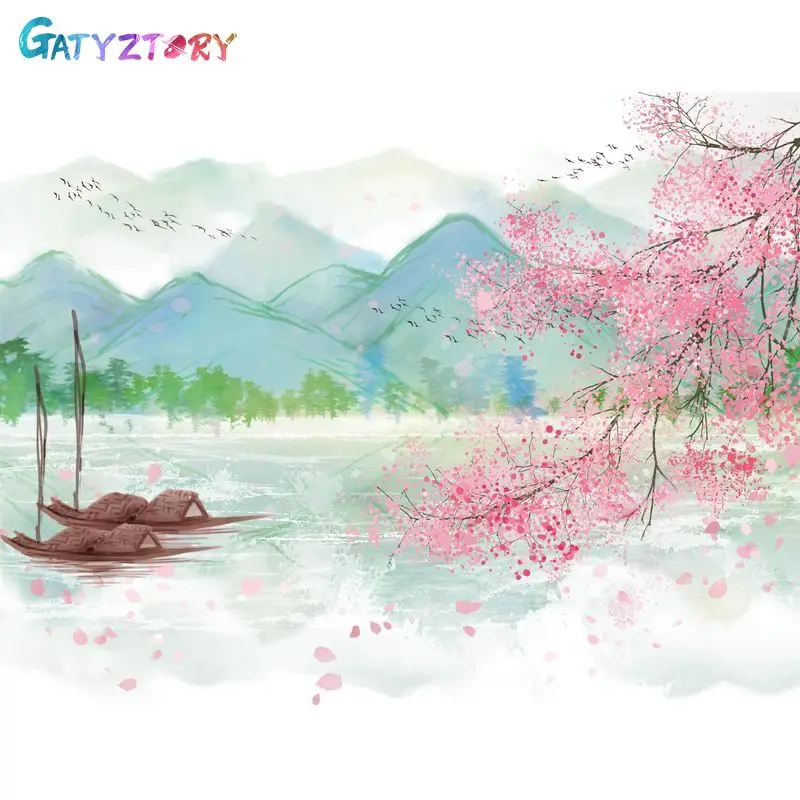 GATYZTORY 60x75CM Painting By Numbers Mountain Scenery DIY Crafts For Hone Decor ON Canvas Painting For Wall Art Frame
GATYZTORY 60x75CM Painting By Numbers Mountain Scenery DIY Crafts For Hone Decor ON Canvas Painting For Wall Art Frame