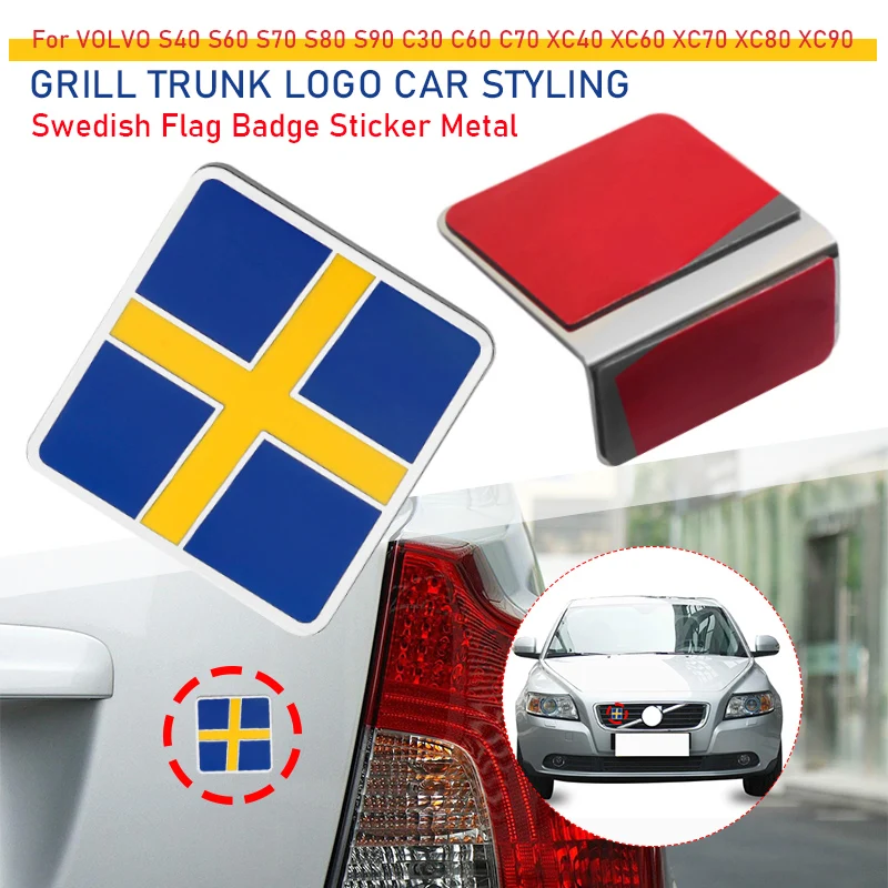 Swedish Flag Grill Trunk Logo Car Styling Badge Sticker Metal For VOLVO S40 S60 S70 S80 S90 C30 C60 C70 XC40 XC60 XC70 XC80 XC90
Swedish Flag Grill Trunk Logo Car Styling Badge Sticker Metal For VOLVO S40 S60 S70 S80 S90 C30 C60 C70 XC40 XC60 XC70 XC80 XC90