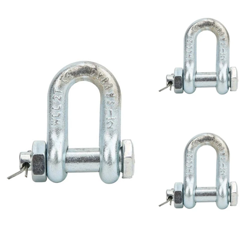 U-Ring Shackle Shaped Shackle Hook Galvanized High-Performance Bow Made of Alloy Steel with Horseshoe Buckle Nut
U-Ring Shackle Shaped Shackle Hook Galvanized High-Performance Bow Made of Alloy Steel with Horseshoe Buckle Nut