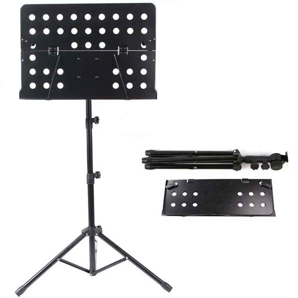 Sheet Music Stand Kit Foldable Height-Adjustable Music Stand Sheet Music Clip With Carrying Bag Adjustable Music Stand 
Sheet Music Stand Kit Foldable Height-Adjustable Music Stand Sheet Music Clip With Carrying Bag Adjustable Music Stand