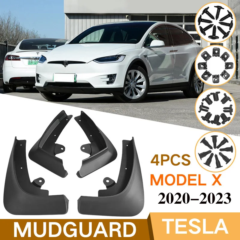 Mud Flaps For Telsa MODEL X 2016-2023 2020 2019 2018 2017 Splash Guards Fender MudFlaps Front Rear Mudguards Car Accessories
Mud Flaps For Telsa MODEL X 2016-2023 2020 2019 2018 2017 Splash Guards Fender MudFlaps Front Rear Mudguards Car Accessories