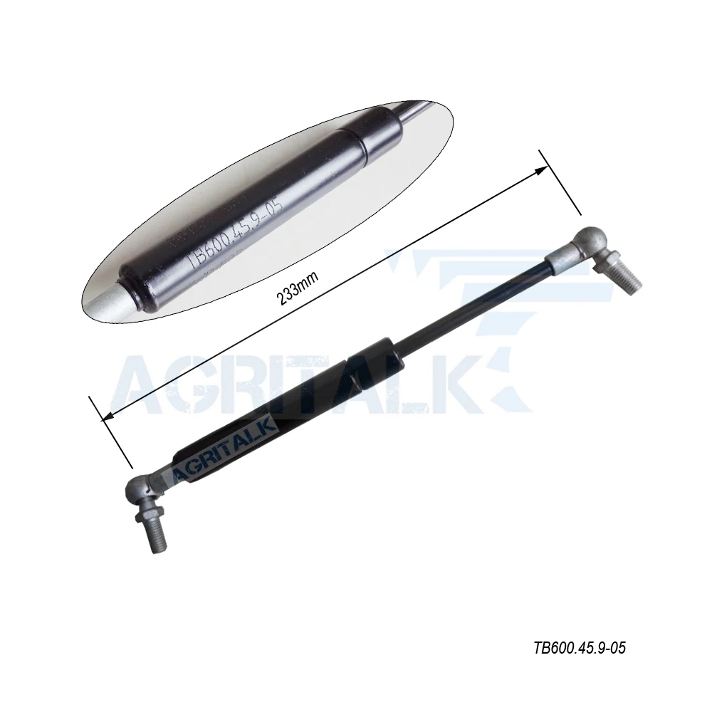 Пружина-опора для дверцы кабины трактора Lovol, модели TB600.45.9-05 / TD904.451C.2-12 / 65T.45.843
Пружина-опора для дверцы кабины трактора Lovol, модели TB600.45.9-05 / TD904.451C.2-12 / 65T.45.843
