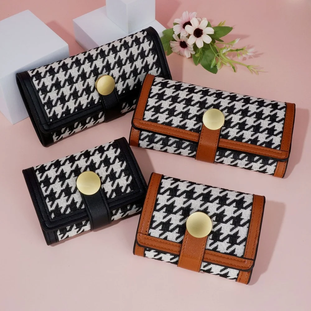 Women Wallet PU Leather Purse Long Wallet Houndstooth Style Pouch Handbag for Women Coin Purse Card Holders Clutch
Women Wallet PU Leather Purse Long Wallet Houndstooth Style Pouch Handbag for Women Coin Purse Card Holders Clutch