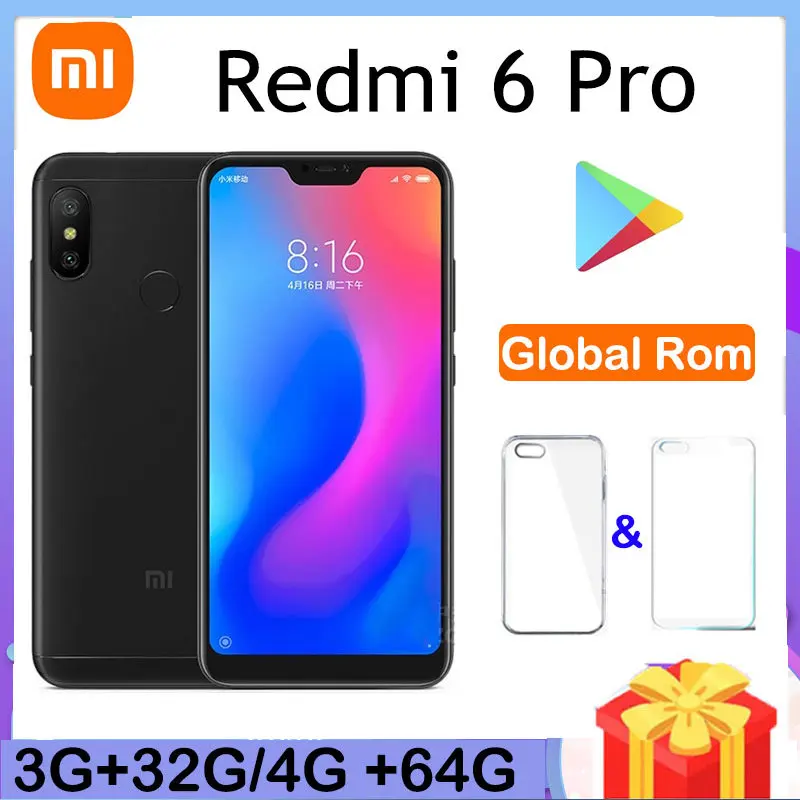 xiaomi redmi 6 pro Global version
xiaomi redmi 6 pro Global version