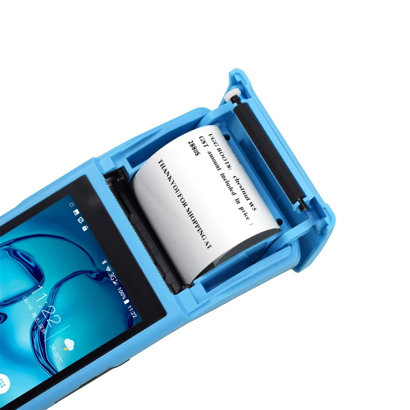 Низкая цена печати 5,5 дюймовый сенсорный дисплей Портативный pos-терминал все в одном pos-система с принтером 58 мм
Низкая цена печати 5,5 дюймовый сенсорный дисплей Портативный pos-терминал все в одном pos-система с принтером 58 мм