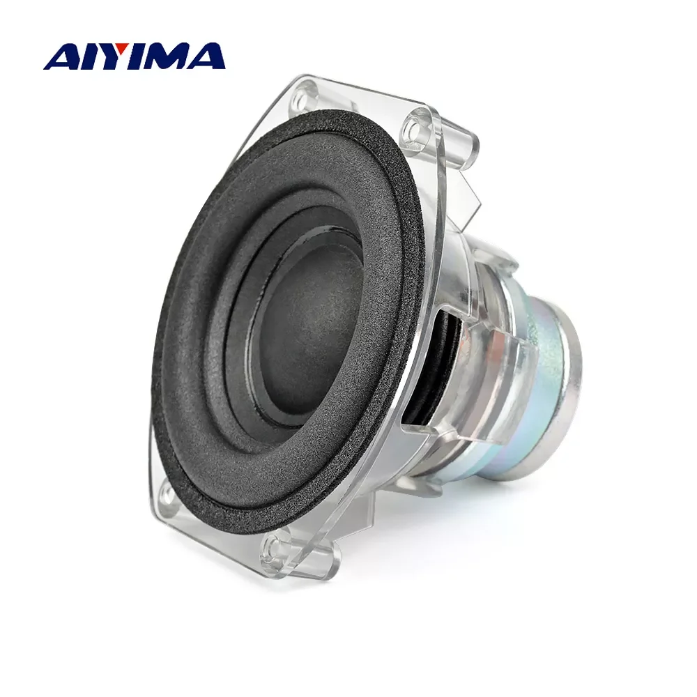 AIYIMA 3 inch Protable Subwoofer Speaker 4 ohm 30W Desktop Deep Bass Long-stroke Foam Neodymium Speaker for Harman Kardon Repair
AIYIMA 3 inch Protable Subwoofer Speaker 4 ohm 30W Desktop Deep Bass Long-stroke Foam Neodymium Speaker for Harman Kardon Repair