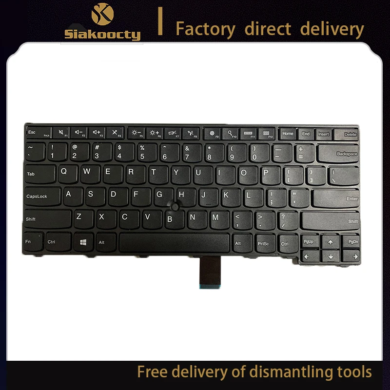 Siakoocty New Lenovo Thinkpad T440 T440P T440S T450 T450s T431s E431 Keyboard US No Pointe
Siakoocty New Lenovo Thinkpad T440 T440P T440S T450 T450s T431s E431 Keyboard US No Pointe