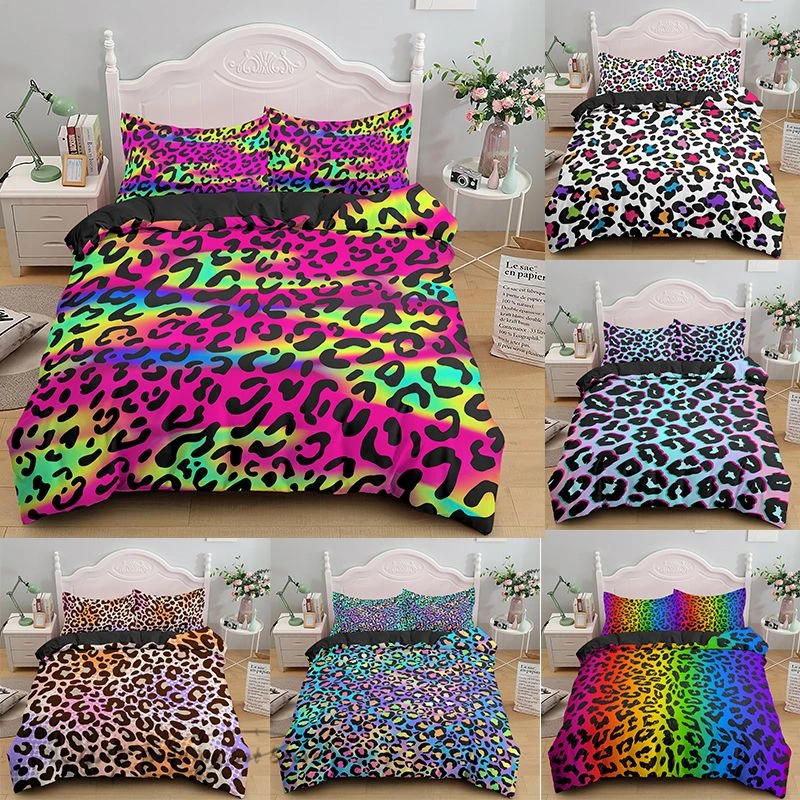 3pc Duvet Cover Luxury Leopard Print Fashion Design Children's and Adults Bedding Set Microfiber Single Double Queen 220x240
3pc Duvet Cover Luxury Leopard Print Fashion Design Children's and Adults Bedding Set Microfiber Single Double Queen 220x240
