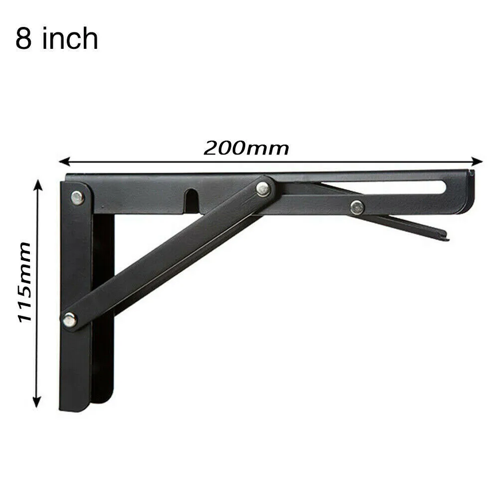 Caravan Folding Bracket Motorhome Stainless Steel Table Shelf 200 X 115mm 2pcs Black Campervan Finish Practical
Caravan Folding Bracket Motorhome Stainless Steel Table Shelf 200 X 115mm 2pcs Black Campervan Finish Practical
