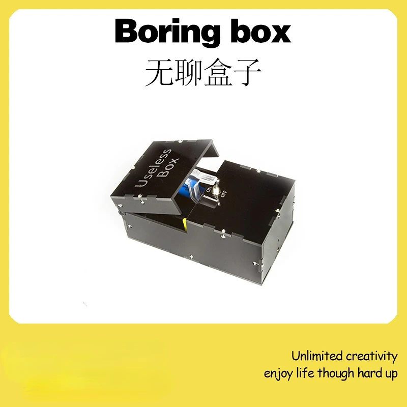 Расточная коробка Uselessbox декомпрессионная настольная игрушка для взрослых Детские подарки на день рождения
Расточная коробка Uselessbox декомпрессионная настольная игрушка для взрослых Детские подарки на день рождения