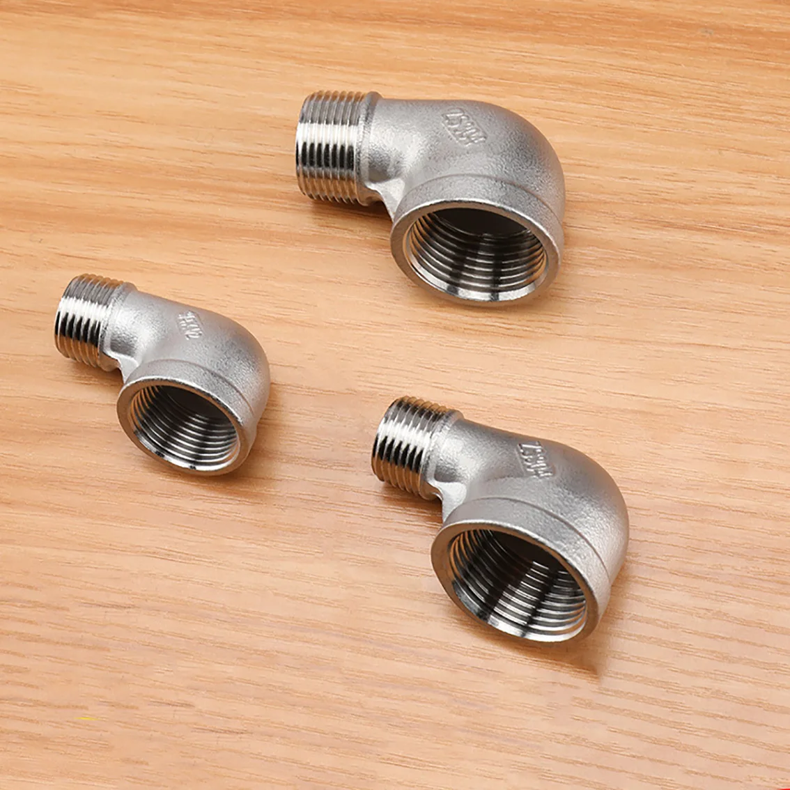 

1Pcs Elbow Pipe Fittings Joint Converter 1/2" 3/4" 1" BSP Reducer Male*Female Thread Tap Water Garden Irrigation Coupler Adapter