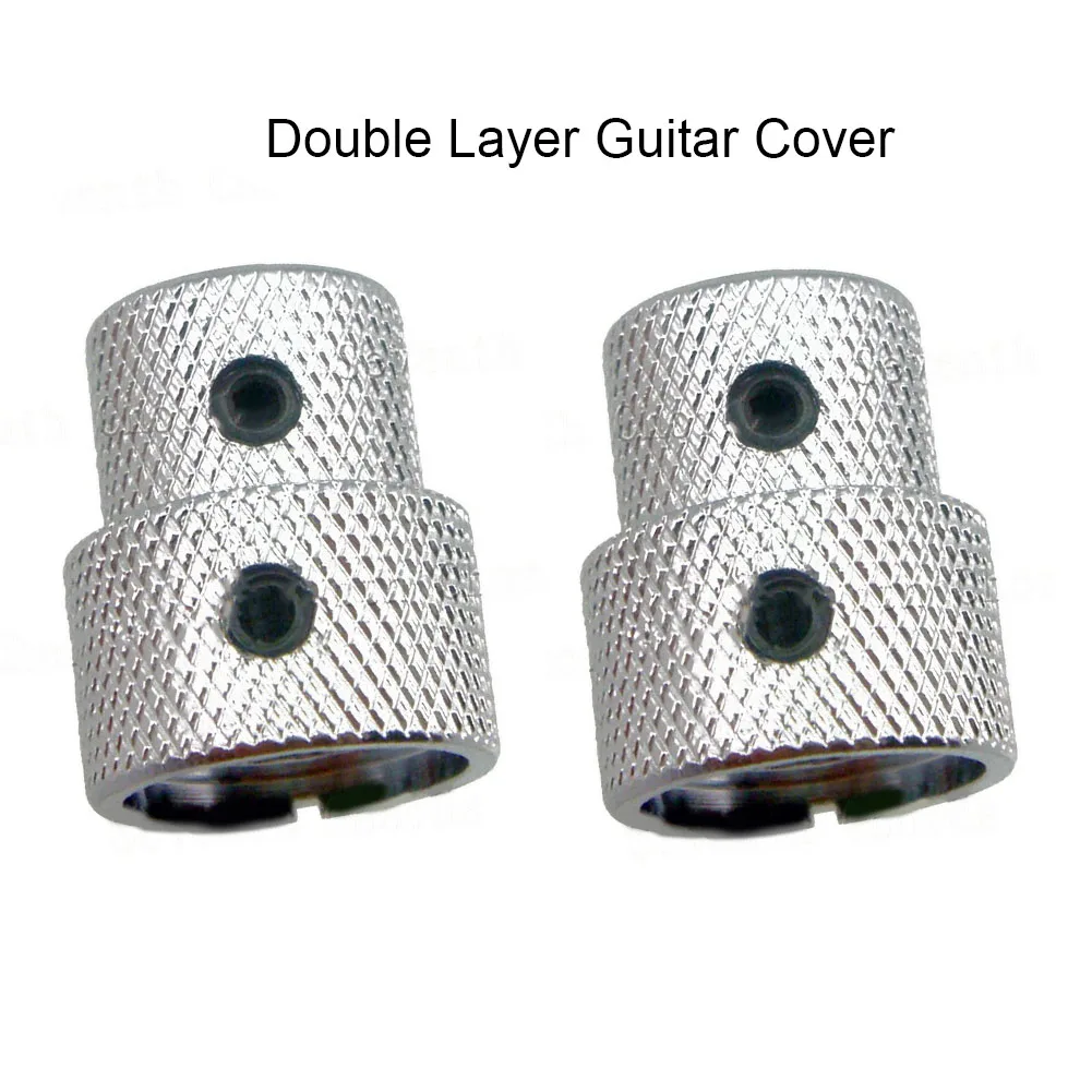 2Pcs Metal Guitar Tone Volume Knob Potentiometer Knob Cap Double Layer Electric Guitar Control Knob Button Electric Guitar Parts
2Pcs Metal Guitar Tone Volume Knob Potentiometer Knob Cap Double Layer Electric Guitar Control Knob Button Electric Guitar Parts