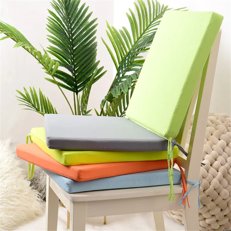 40x40cm Removable Solid Square Chair Cushion Outdoor Tie on Garden Patio Waterproof Seat Pad
40x40cm Removable Solid Square Chair Cushion Outdoor Tie on Garden Patio Waterproof Seat Pad