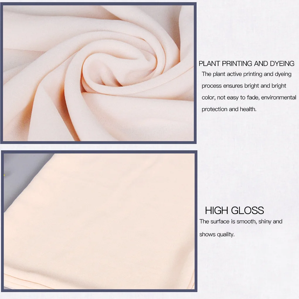 Женский шифоновый хиджаб с жемчужинами, мягкий пузырьковый шарф, монохромная шаль
Женский шифоновый хиджаб с жемчужинами, мягкий пузырьковый шарф, монохромная шаль