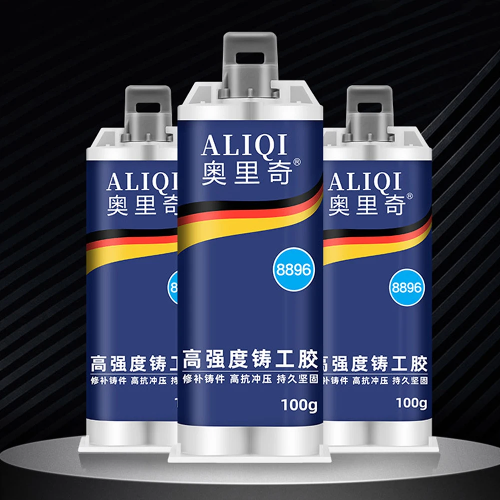 50g/100g Metal Repair Glue 2 In1 Industrial AB Glue Syringe Heat Resistant Sealant Cold Weld Strong Defect Repair Agent Glue
50g/100g Metal Repair Glue 2 In1 Industrial AB Glue Syringe Heat Resistant Sealant Cold Weld Strong Defect Repair Agent Glue