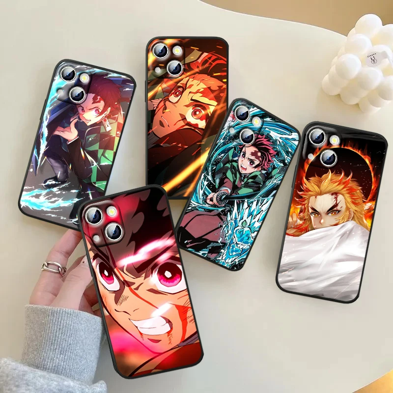 Demon Slayer Kamado Tanjiro For iPhone 14 13 12 11 Pro Max XS Max X XR 7 8 Plus 6S 5S Silicone Black Shell Phone Case
Demon Slayer Kamado Tanjiro For iPhone 14 13 12 11 Pro Max XS Max X XR 7 8 Plus 6S 5S Silicone Black Shell Phone Case