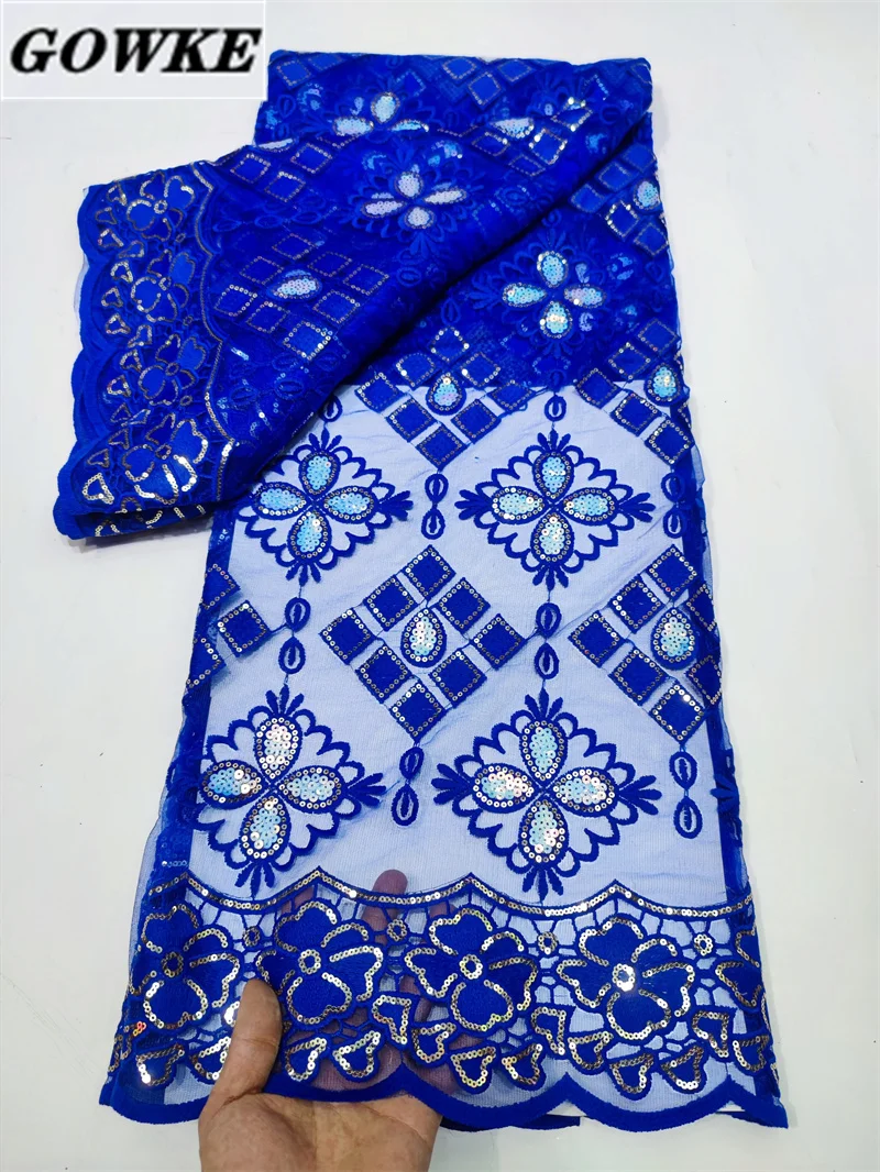 2022 Latest African Navy Blue Lace With Sequins Fabric French High Quality Tulle 5 Yards Fabric Nigeria For Bridal Dinner Dress
2022 Latest African Navy Blue Lace With Sequins Fabric French High Quality Tulle 5 Yards Fabric Nigeria For Bridal Dinner Dress
