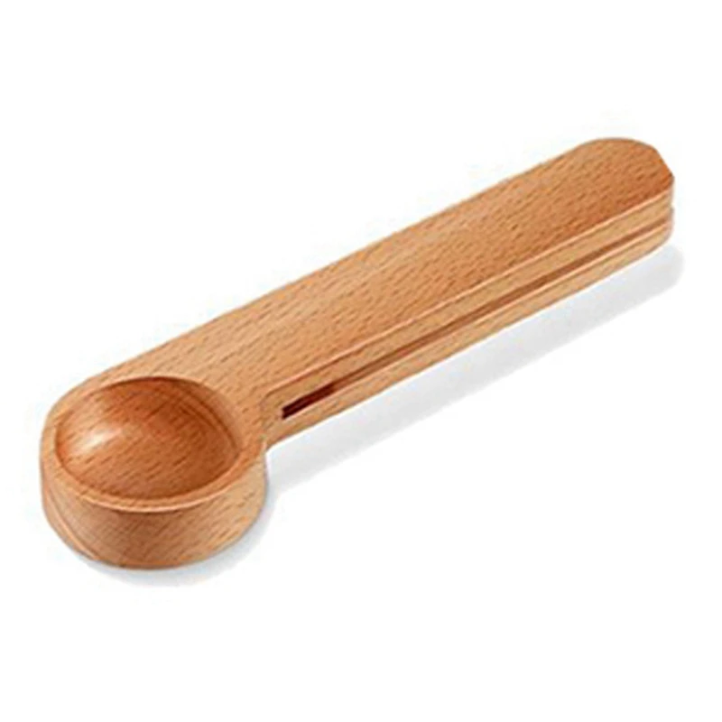 15 Pcs Wooden Coffee Scoop And Bag Clip Measure Spoon 2-In-1 Bags Sealer Measuring Spoon For Beans,Espresso Coffee,Tea
15 Pcs Wooden Coffee Scoop And Bag Clip Measure Spoon 2-In-1 Bags Sealer Measuring Spoon For Beans,Espresso Coffee,Tea