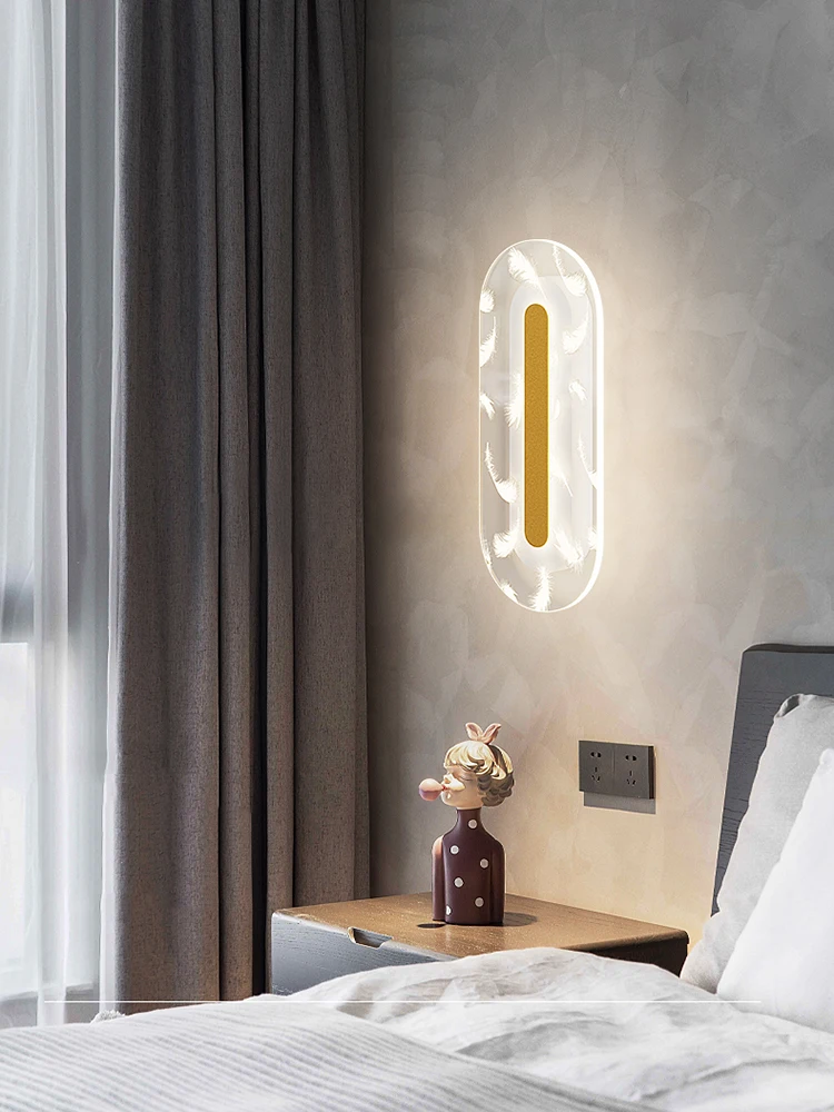 Bedside Wall lamp for bedroom nordic led lights Decoration home background wall decor interior lighting modern Light fixture INS
Bedside Wall lamp for bedroom nordic led lights Decoration home background wall decor interior lighting modern Light fixture INS