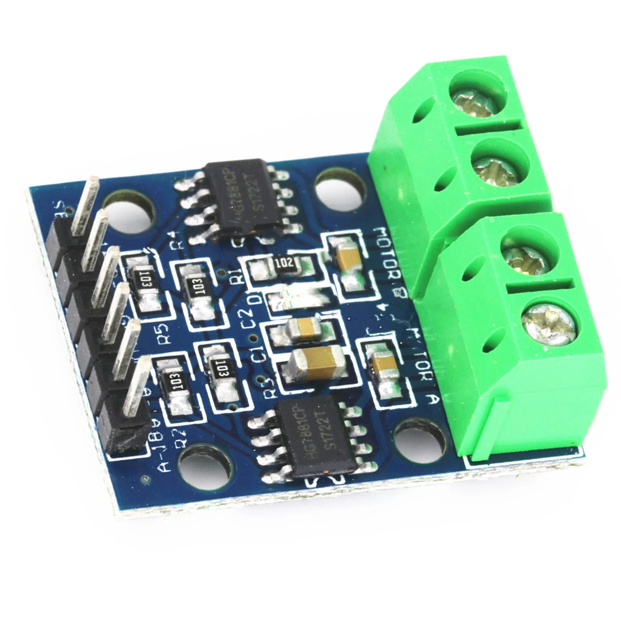 L9110S Motor Stepper Board Continuous Current Output Designed for Direct CPU Connection Pressure Protection Pin
L9110S Motor Stepper Board Continuous Current Output Designed for Direct CPU Connection Pressure Protection Pin
