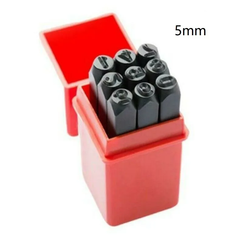 9 Pcs Punch Leather Craft Tools 2/2.5/3/4/5/6/8mm Punching Hand Leather DIY Tool Carving Seal Carbon Steel Home Improvement Tool
9 Pcs Punch Leather Craft Tools 2/2.5/3/4/5/6/8mm Punching Hand Leather DIY Tool Carving Seal Carbon Steel Home Improvement Tool