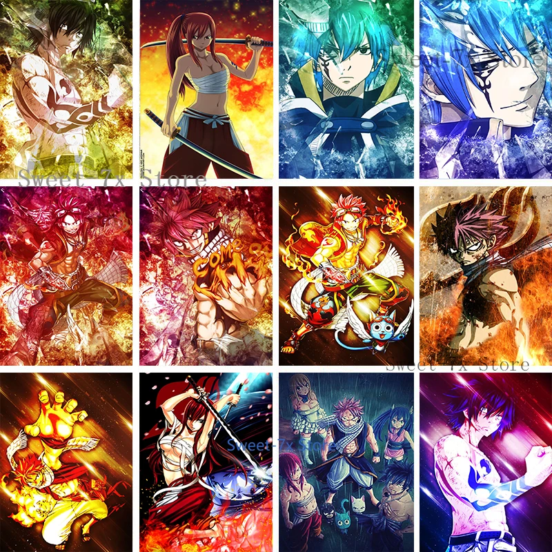 Anime Fairy Tail Natsu DIY 5D Diamond Painting Cross Stitch Kit Full Drill Embroidery Mosaic Art Picture of Rhinestones Gift
Anime Fairy Tail Natsu DIY 5D Diamond Painting Cross Stitch Kit Full Drill Embroidery Mosaic Art Picture of Rhinestones Gift