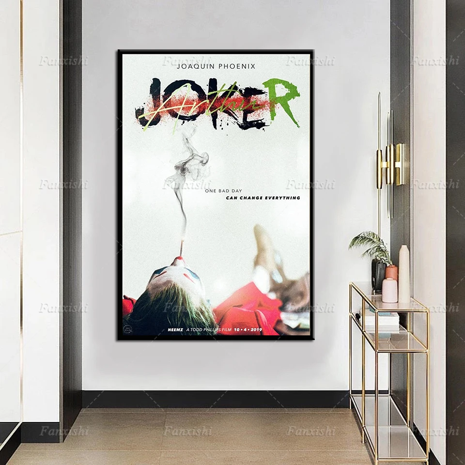 Movie Role Joker Poster Modular Pictures Hd Printed Wall Art Canvas Painting Frame Home Decoration For Living Room Bar Corridor
Movie Role Joker Poster Modular Pictures Hd Printed Wall Art Canvas Painting Frame Home Decoration For Living Room Bar Corridor