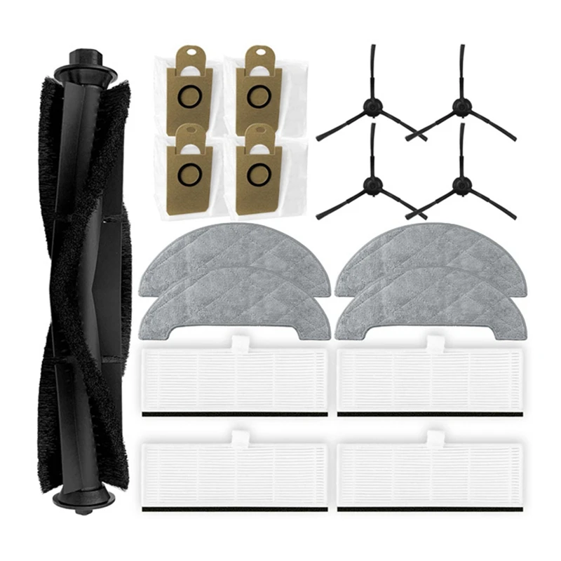 For Imou L11 L11 Pro Robot Vacuum Cleaner Spare Part Main Spin Edge Side Brush Hepa Filter Mop Rag Dust Bag Kit
For Imou L11 L11 Pro Robot Vacuum Cleaner Spare Part Main Spin Edge Side Brush Hepa Filter Mop Rag Dust Bag Kit