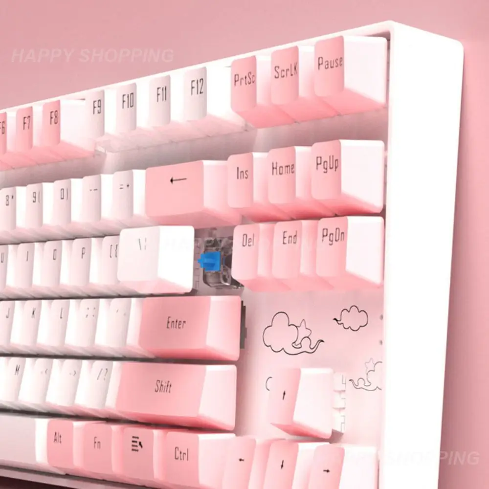 Universal Keyboard Mechanical Axis Light Effect Durable Long Endurance Retractable Foot Support Game Keyboards Keyboard 87 (key)
Universal Keyboard Mechanical Axis Light Effect Durable Long Endurance Retractable Foot Support Game Keyboards Keyboard 87 (key)