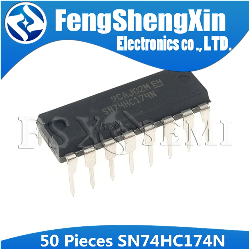 50PCS SN74HC174N DIP16 SN74HC174 DIP 74HC174N DIP-16 74HC174 HD74HC174P HEX D-TYPE FLIP-FLOPS WITH CLEAR IC 
50PCS SN74HC174N DIP16 SN74HC174 DIP 74HC174N DIP-16 74HC174 HD74HC174P HEX D-TYPE FLIP-FLOPS WITH CLEAR IC