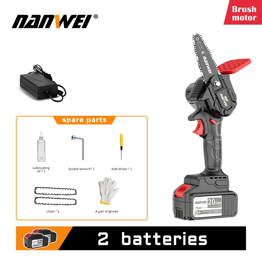 NANWEI Mini 4 "литиевая батарея портативная электрическая пила для обрезки перезаряжаемые маленькие электрические пилы деревообрабатывающие эл...
NANWEI Mini 4 "литиевая батарея портативная электрическая пила для обрезки перезаряжаемые маленькие электрические пилы деревообрабатывающие эл...