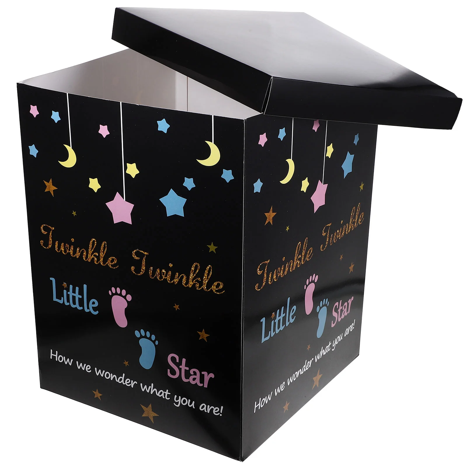 Gender Reveal Paper Box Baby Gender Reveal Box Infant Gender Reveal Balloon Box for Party
Gender Reveal Paper Box Baby Gender Reveal Box Infant Gender Reveal Balloon Box for Party