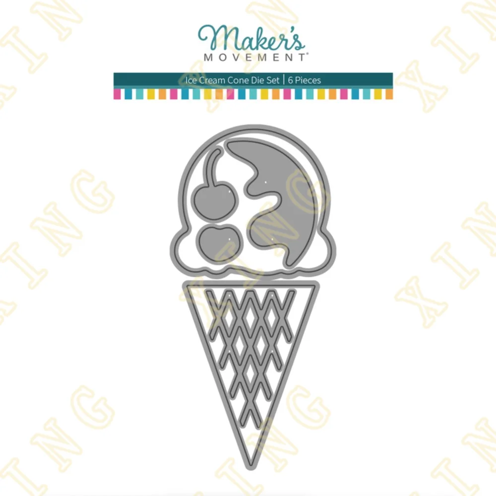 New for 2022 Arrival Ice Cream Cone Die Set Metal Cutting Die Scrapbook Embossed Paper Card Album Craft Template Stencils Hot
New for 2022 Arrival Ice Cream Cone Die Set Metal Cutting Die Scrapbook Embossed Paper Card Album Craft Template Stencils Hot