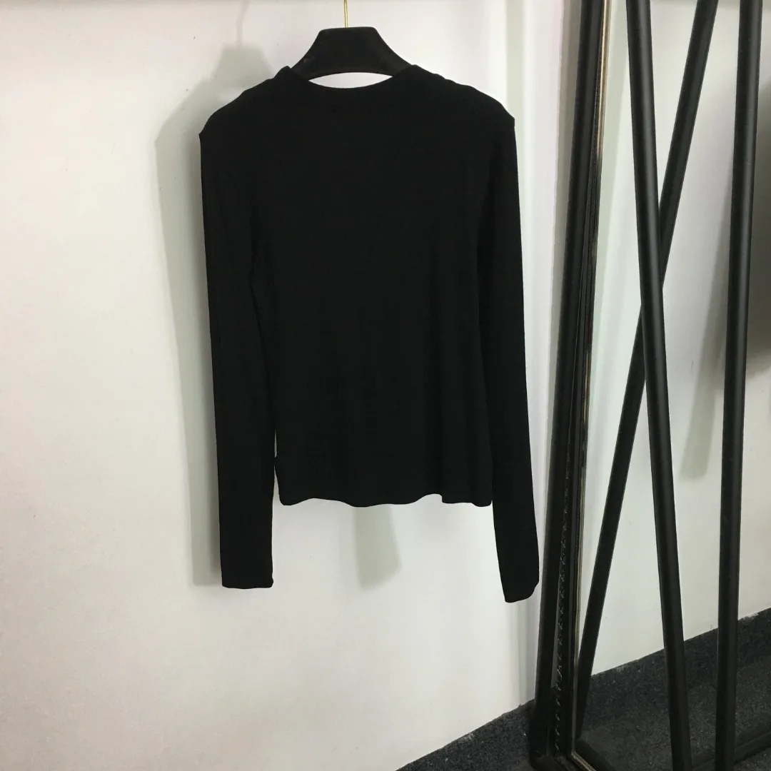 Женская Повседневная Универсальная футболка Y2K с круглым вырезом и длинным рукавом на раннюю осень 2023
Женская Повседневная Универсальная футболка Y2K с круглым вырезом и длинным рукавом на раннюю осень 2023