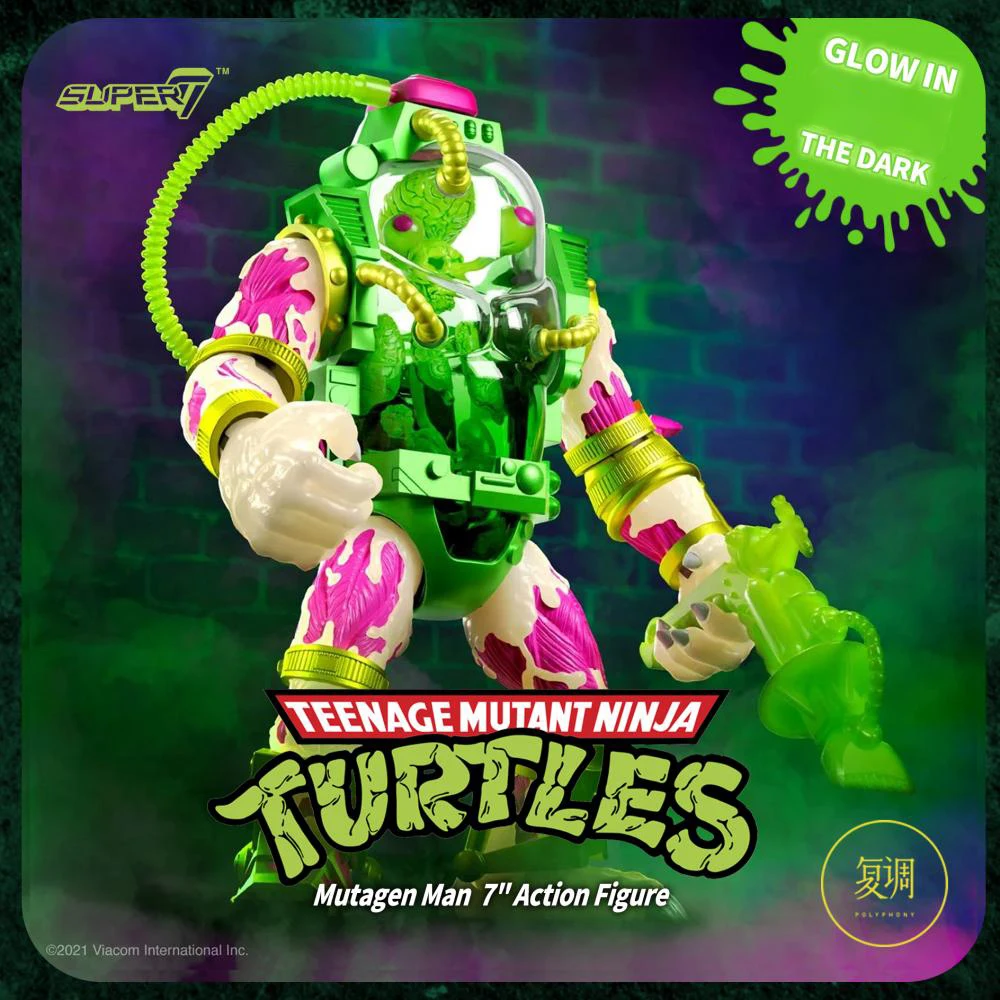 Super7 Teenage Mutant Ninja Turtles Mutagen Man Glow in the Dark Anime Action Figure 3.75inch Collectible figurines Model Toys
Super7 Teenage Mutant Ninja Turtles Mutagen Man Glow in the Dark Anime Action Figure 3.75inch Collectible figurines Model Toys