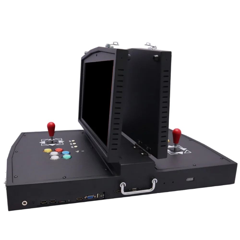 2 Player Table Top Arcade Horizontal Games Game Cabinet Double Joystick LCD Desk Arcade Game Machine
2 Player Table Top Arcade Horizontal Games Game Cabinet Double Joystick LCD Desk Arcade Game Machine