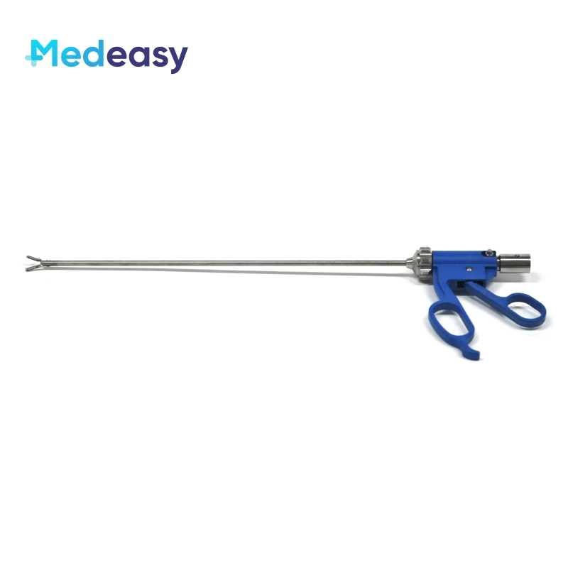 Laparoscopic Bipolar Atraumatic Fenestrated Grasper, Double Action Bipolar Forceps
Laparoscopic Bipolar Atraumatic Fenestrated Grasper, Double Action Bipolar Forceps