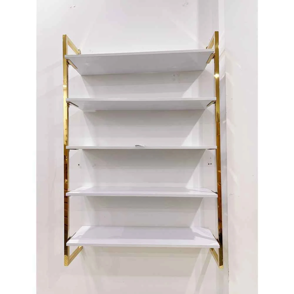 unique design store wall mounted sneaker Stainless Steel MDF shoes display racks For Five layers
unique design store wall mounted sneaker Stainless Steel MDF shoes display racks For Five layers
