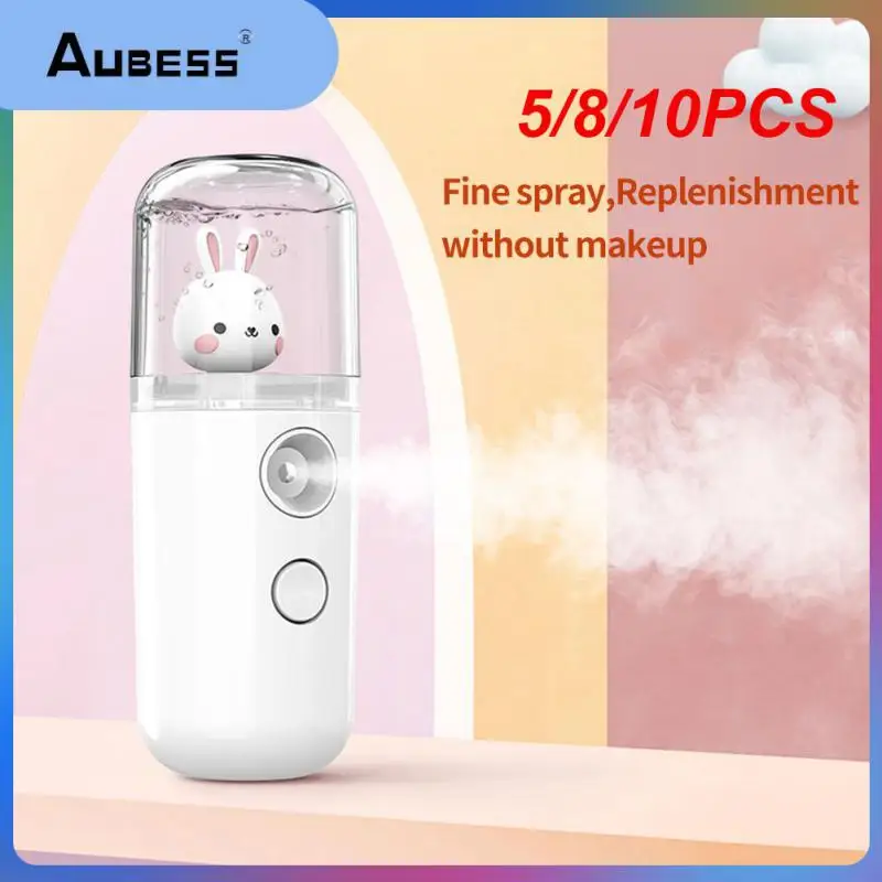 5/8/10PCS 30ml Cute Pet Humidifier Cute And Creative Mini Water Replenisher Portable Spray Rechargeable Beauty Humidifier
5/8/10PCS 30ml Cute Pet Humidifier Cute And Creative Mini Water Replenisher Portable Spray Rechargeable Beauty Humidifier
