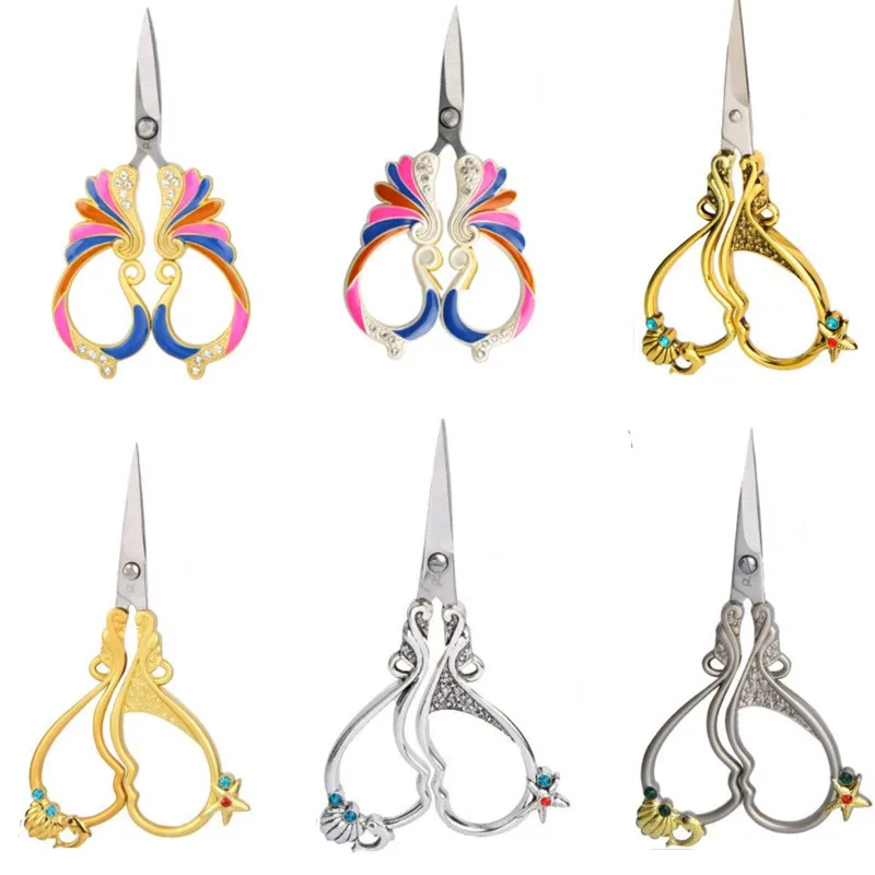 Vintage European Style Tailor Sewing Scissors Kit Embroidery Needlework Thread Scissor for Sewing Shears
Vintage European Style Tailor Sewing Scissors Kit Embroidery Needlework Thread Scissor for Sewing Shears