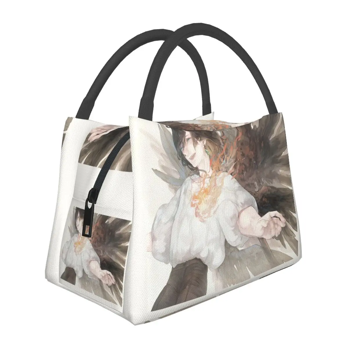 Howls Moving Castle Lunch Bag Water Color with Wings Funny Lunch Box Travel Cooler Bag Waterproof Graphic Design Tote Food Bags
Howls Moving Castle Lunch Bag Water Color with Wings Funny Lunch Box Travel Cooler Bag Waterproof Graphic Design Tote Food Bags