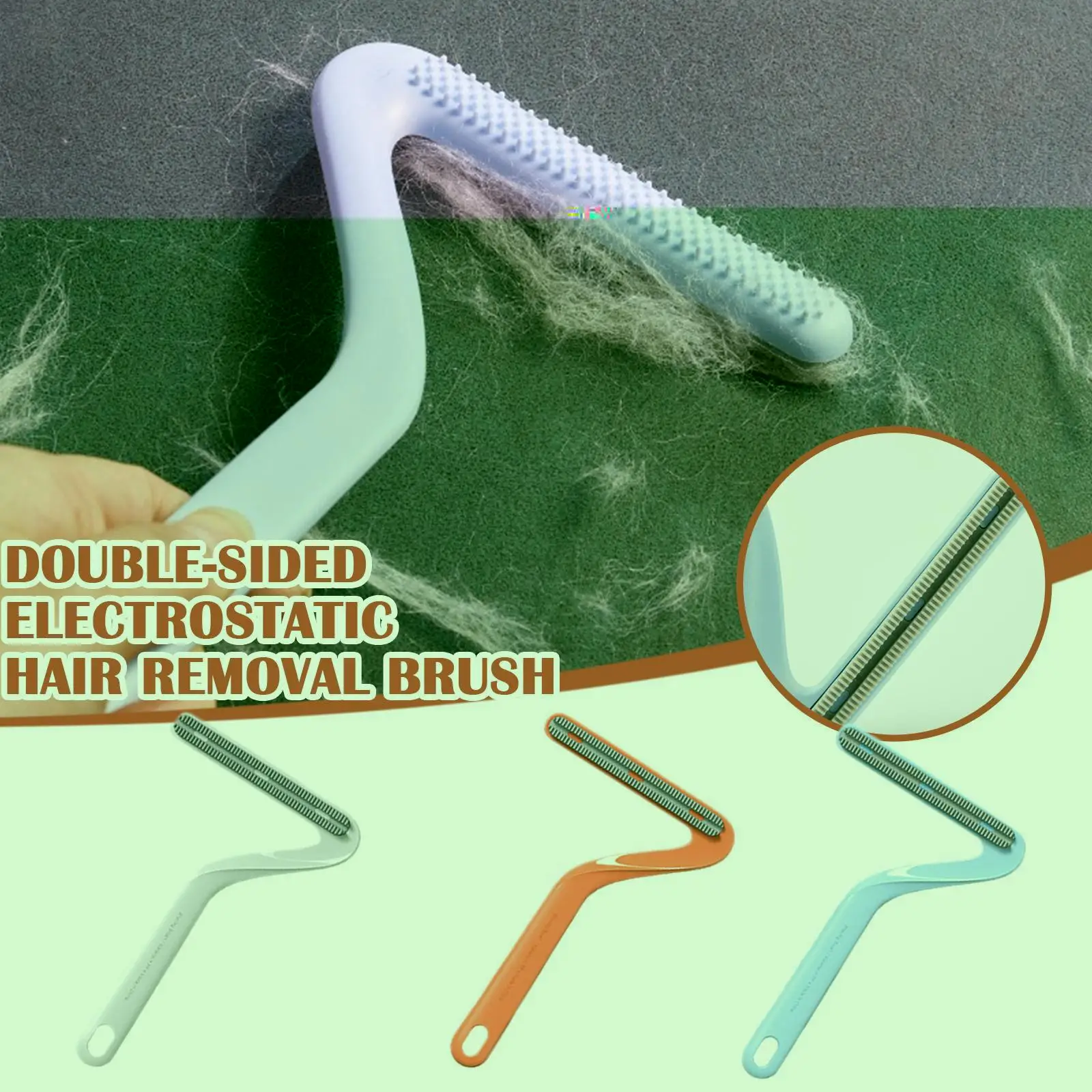 New Double Sided Hair Removal Brush Portable Handle Manual Fuzz Fabric Shaver Hairballs Remove Dust Bedroom Accessories
New Double Sided Hair Removal Brush Portable Handle Manual Fuzz Fabric Shaver Hairballs Remove Dust Bedroom Accessories