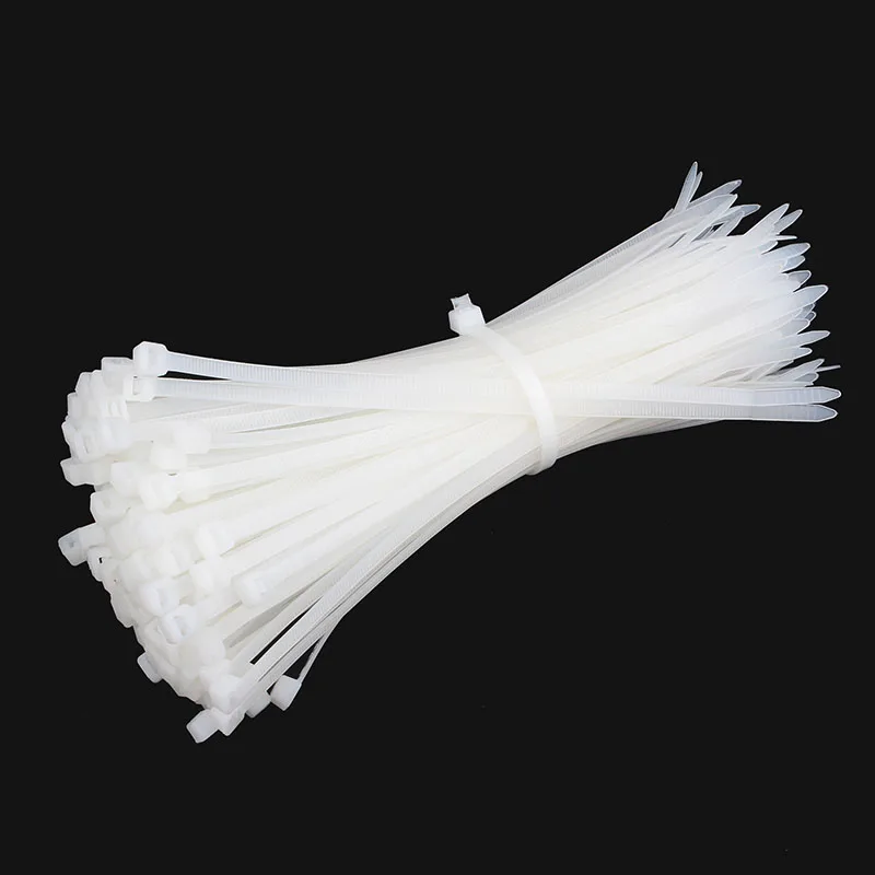 Self-locking Plastic Nylon Cable tie White Cable Tie Fastening Ring Industrial Cable Tie Cable Tie Set Wide 3 mm x 100 - 200 mm
Self-locking Plastic Nylon Cable tie White Cable Tie Fastening Ring Industrial Cable Tie Cable Tie Set Wide 3 mm x 100 - 200 mm