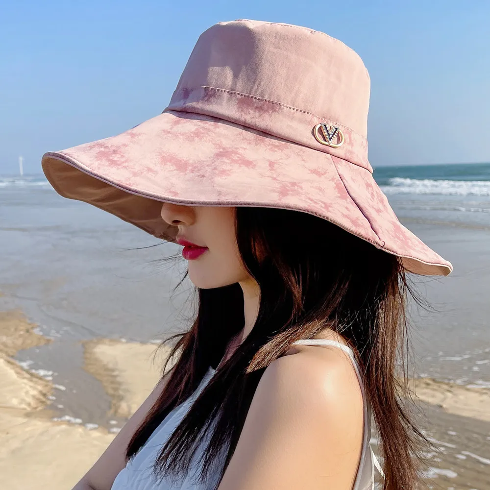 New Summer Hats For Women Fashion Wide Brim Design Sun Hat Sun Protection Travel Beach Bucket Hat
New Summer Hats For Women Fashion Wide Brim Design Sun Hat Sun Protection Travel Beach Bucket Hat