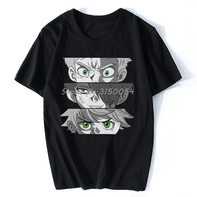 The Promised Neverland Emma Norman Ray Eyes Black T-Shirt Men Cotton O-neck Tshirt Gyms Fitness Tee Hip Hop Shirt Harajuku
The Promised Neverland Emma Norman Ray Eyes Black T-Shirt Men Cotton O-neck Tshirt Gyms Fitness Tee Hip Hop Shirt Harajuku