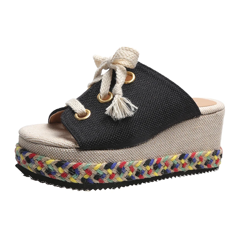 summer sandals woman platform slippers flat espadrilles wedges luxury lace up elegant trend party fashion beach casual home 2022
summer sandals woman platform slippers flat espadrilles wedges luxury lace up elegant trend party fashion beach casual home 2022